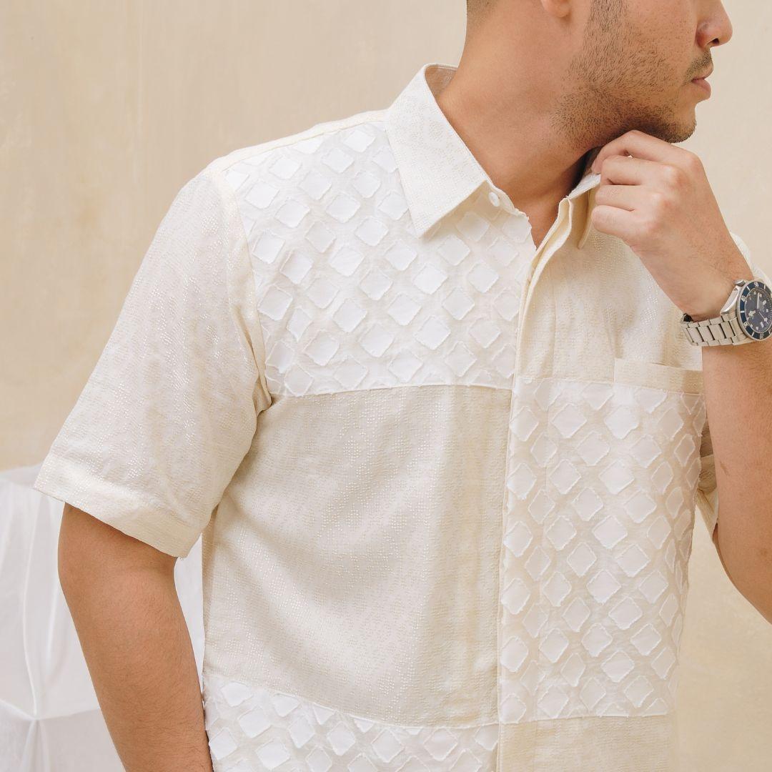 NEU MEN Kemeja Pria Aksha Shirt
