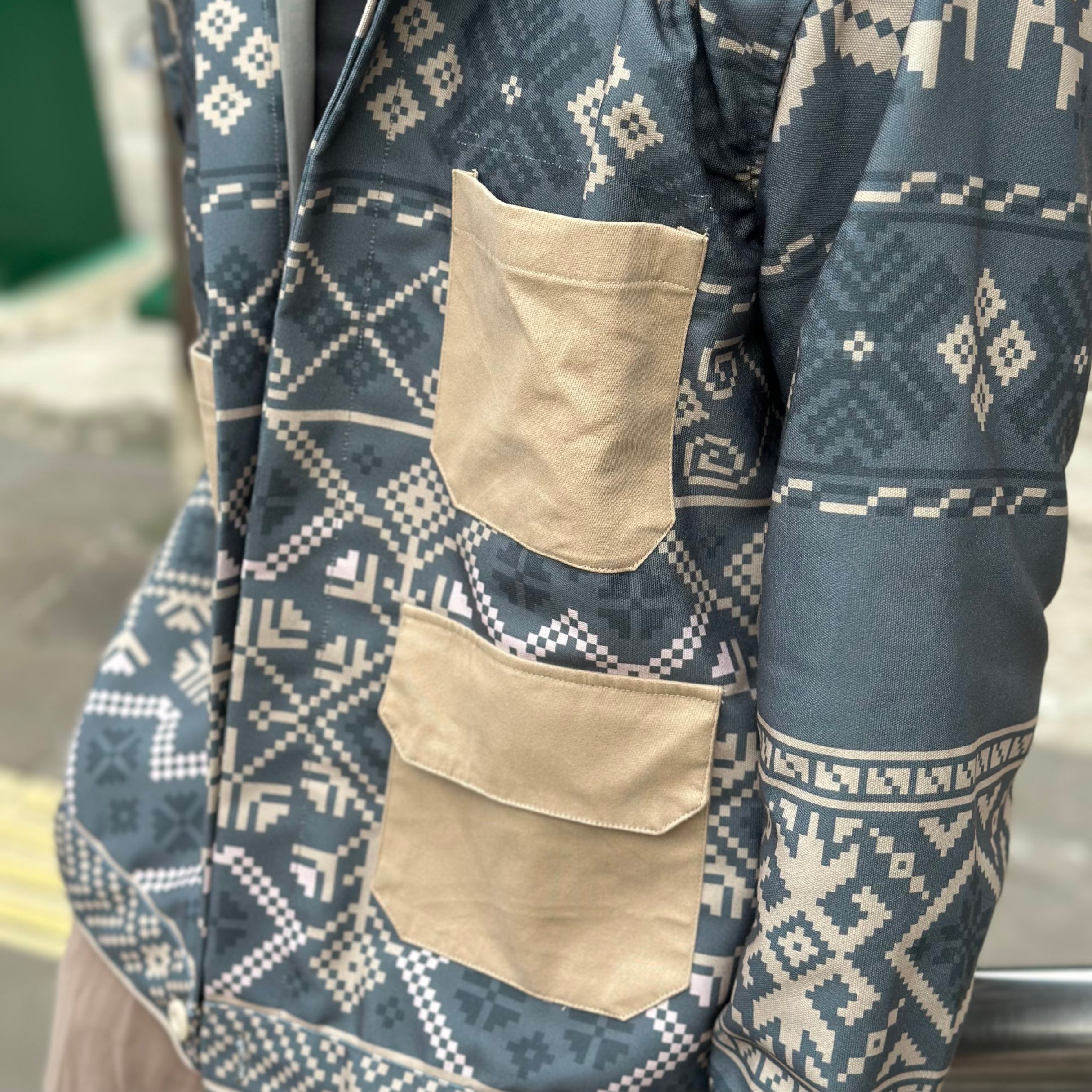 NEU MEN Jacket Pria Kulawarga Jacket