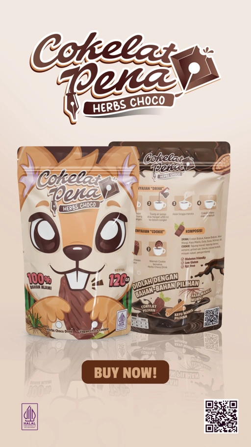 Image of Cokelat Pena Herbs Choco Drink Seduh