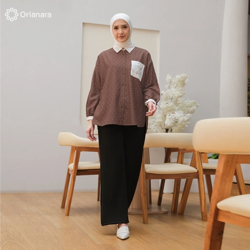 Celine Shirt Espresso