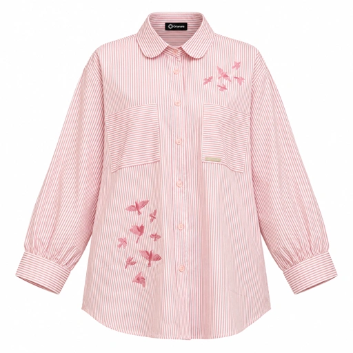 Janan Shirt Salmon Pink