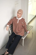Bilie Stripe Coconut