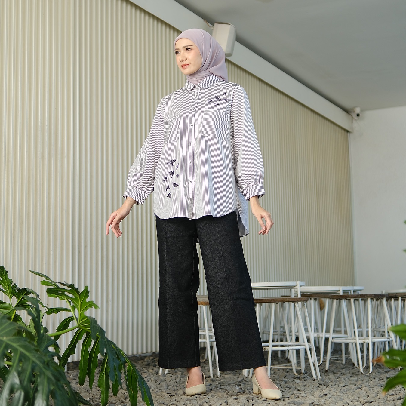Janan Shirt Grey