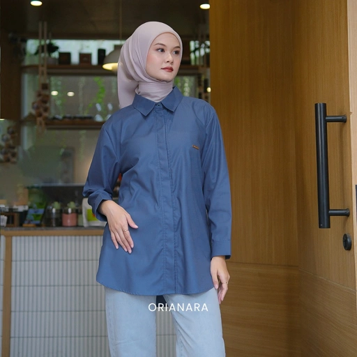 Loui Shirt Blue Denim