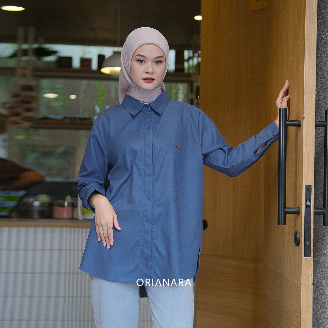 Loui Shirt Blue Denim