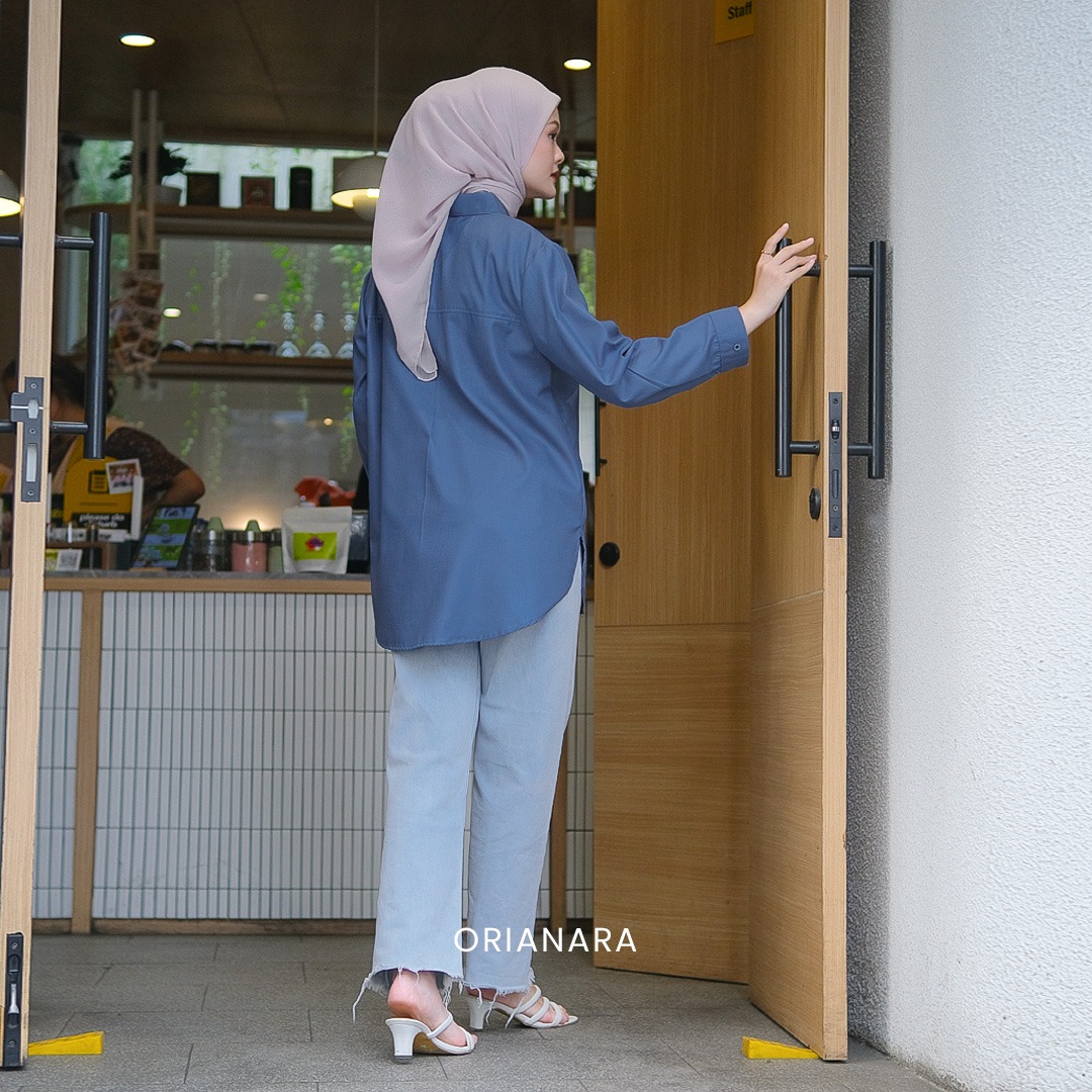 Loui Shirt Blue Denim