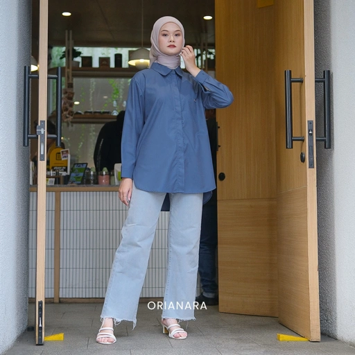 Loui Shirt Blue Denim
