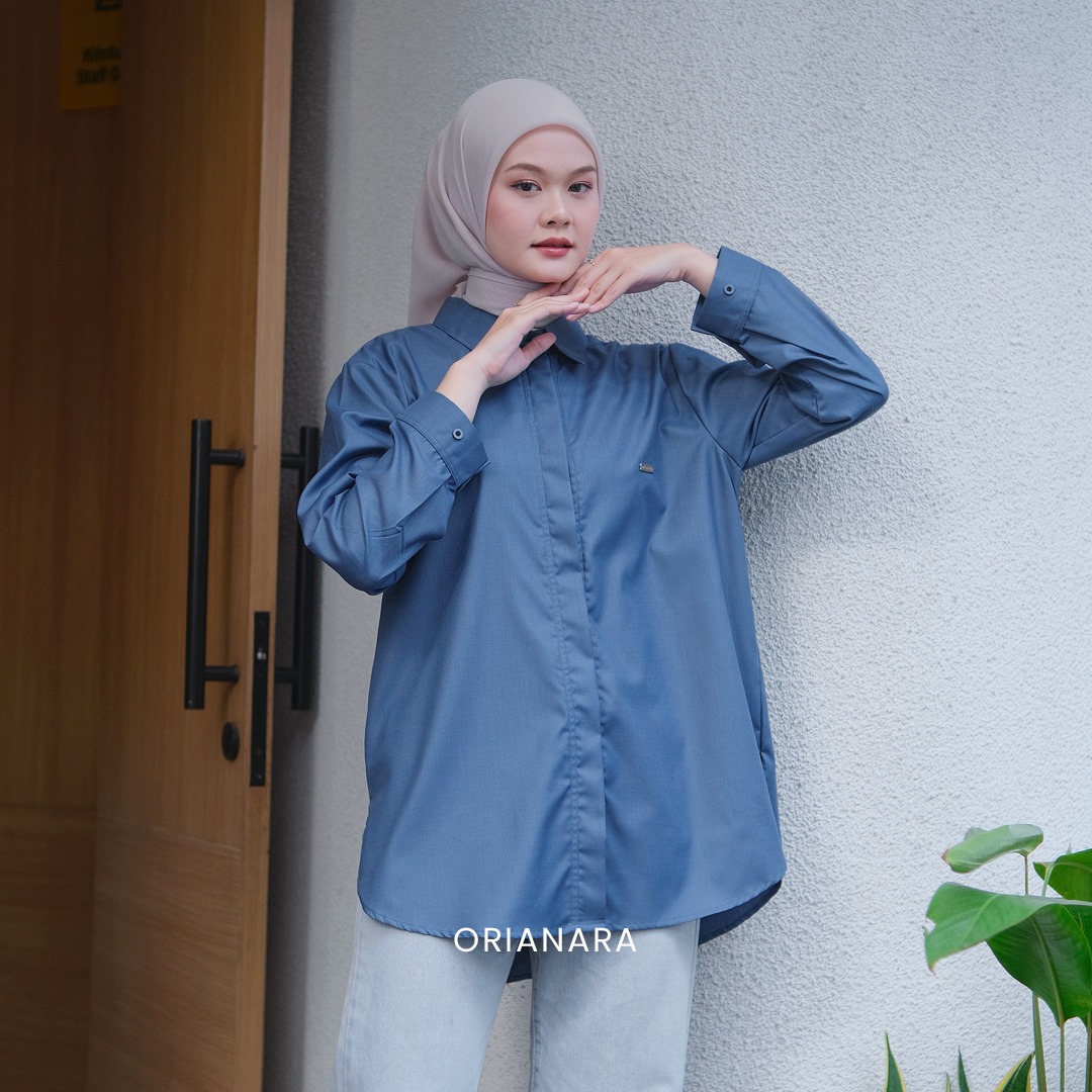 Loui Shirt Blue Denim