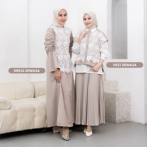 Image of Shanum Series - Family Set OffWhite