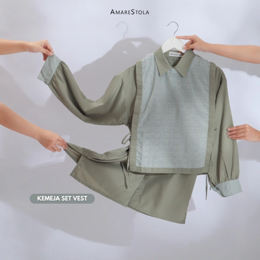 Image of Huda Series - Family Set Sage