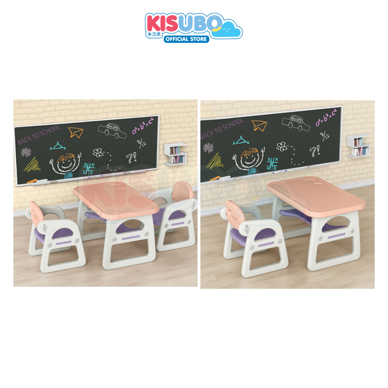 KISUBO Meja Kursi Anak Set Table Chair Set for Kids