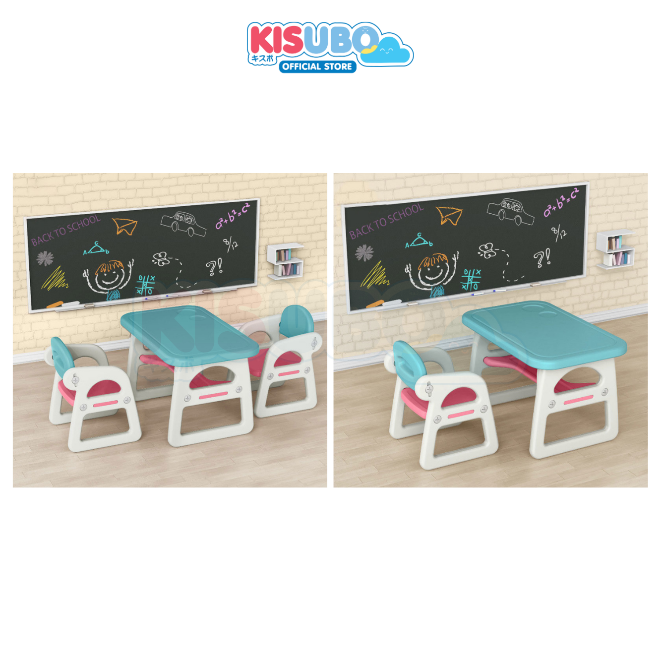 KISUBO Meja Kursi Anak Set Table Chair Set for Kids