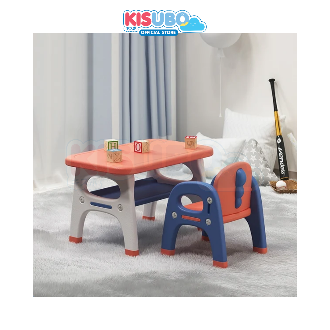 KISUBO Meja Kursi Anak Set Table Chair Set for Kids