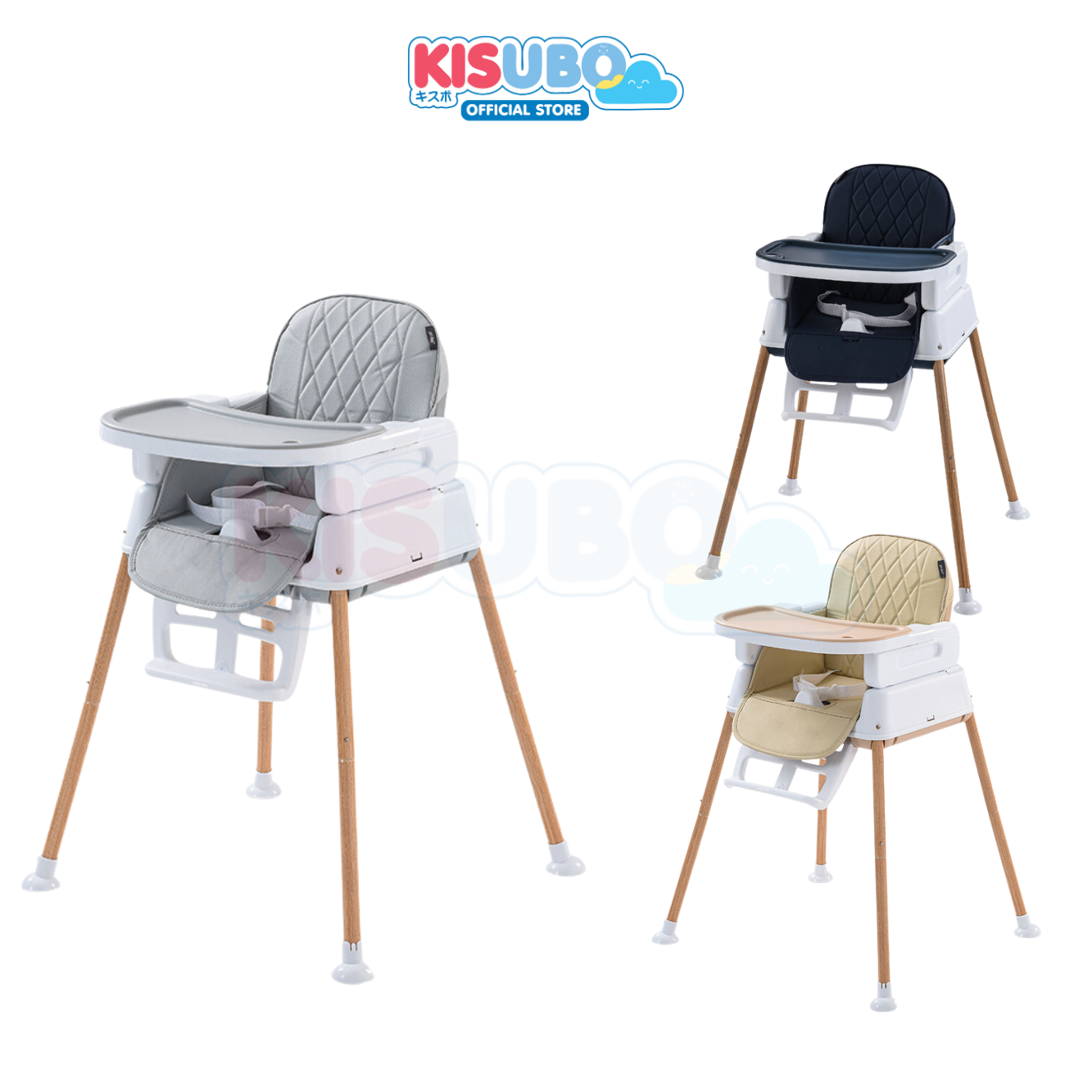 KISUBO Baby Highchair KSB-020 High Chair Kursi Makan Bayi Anak