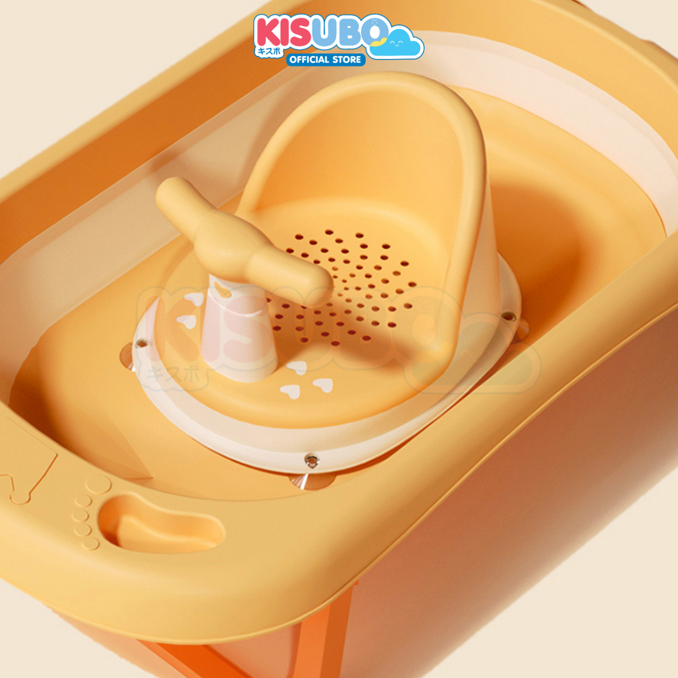 KISUBO Baby Bath Seat Stool Kursi Mandi Bayi Tempat Mandi Bayi Anak