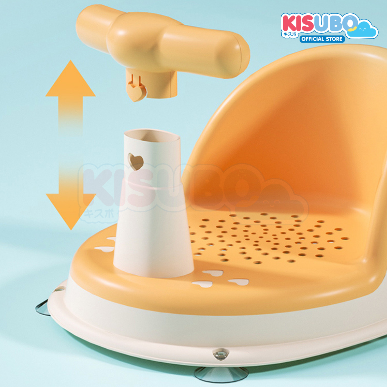 KISUBO Baby Bath Seat Stool Kursi Mandi Bayi Tempat Mandi Bayi Anak