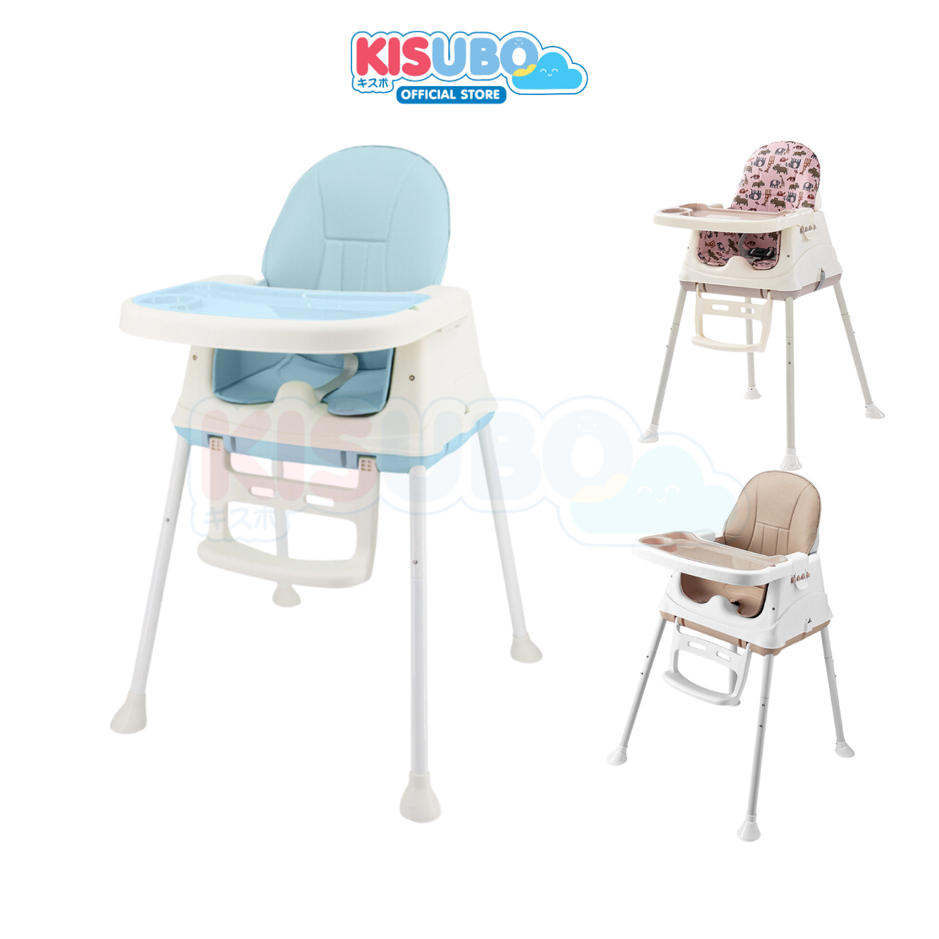 KISUBO Baby Highchair KSB-027 High Chair Kursi Makan Bayi Anak