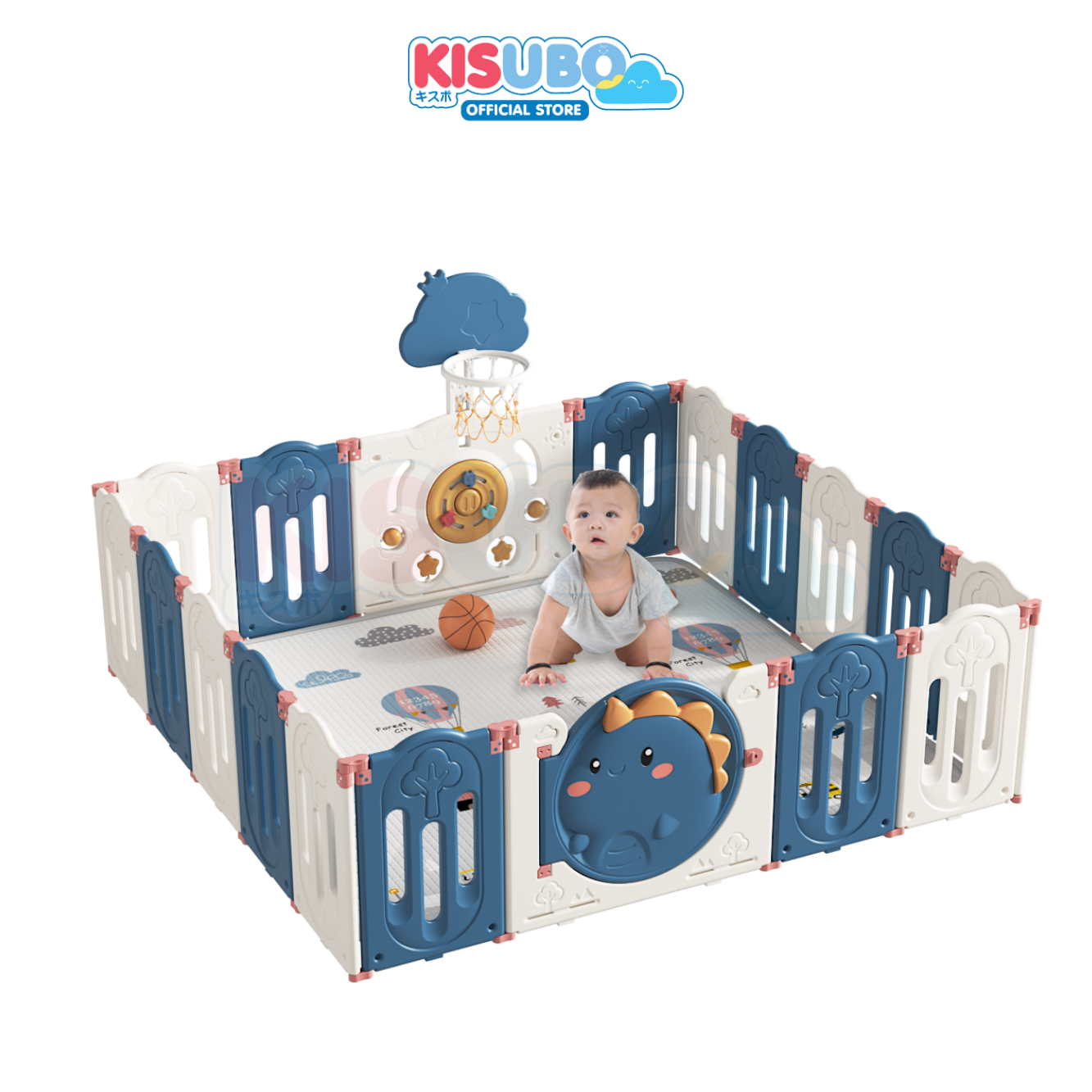 KISUBO Baby Play Fence Pagar Bayi Baby Fence Pagar Anak