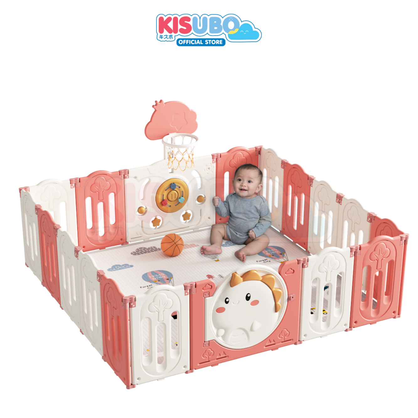 KISUBO Baby Play Fence Pagar Bayi Baby Fence Pagar Anak