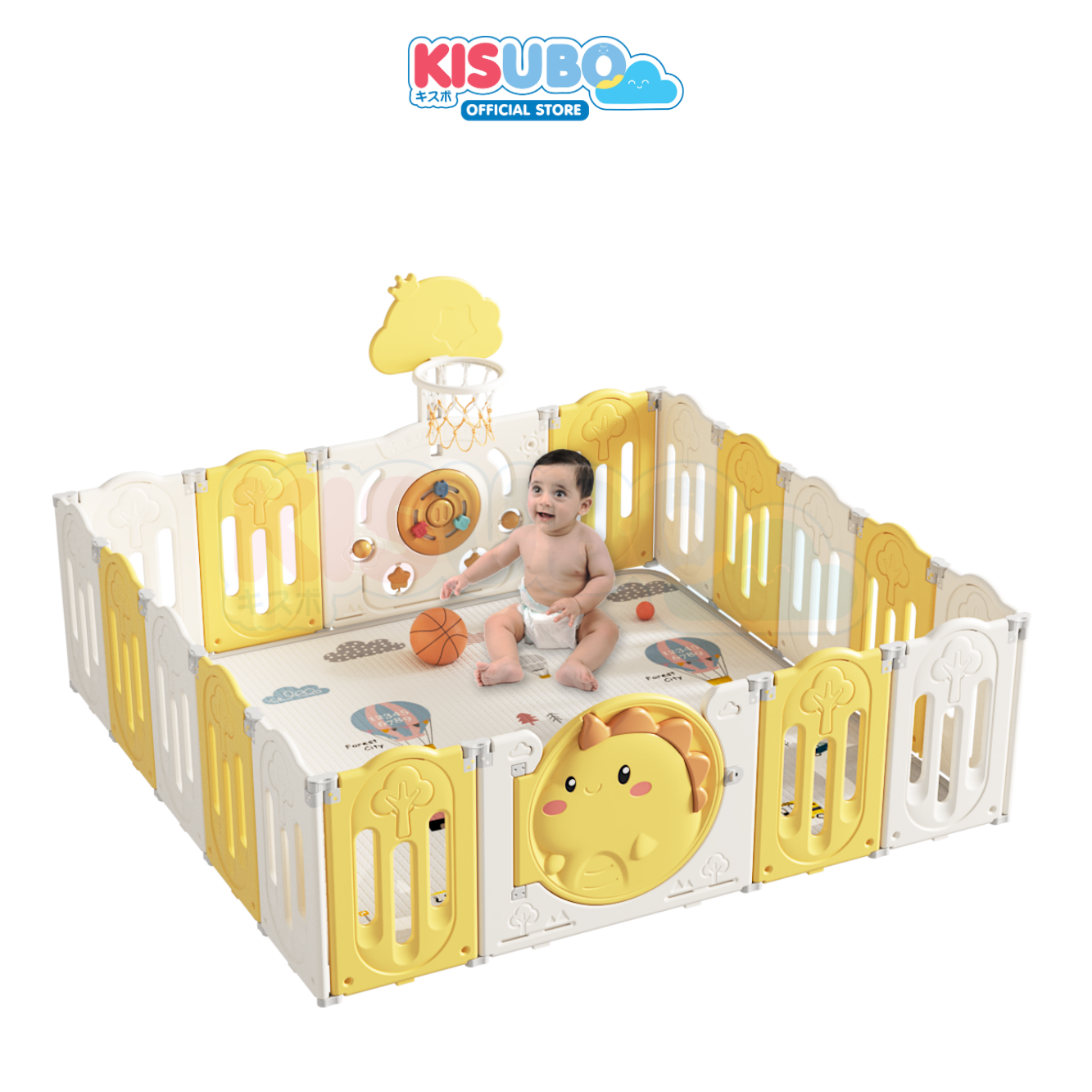 KISUBO Baby Play Fence Pagar Bayi Baby Fence Pagar Anak