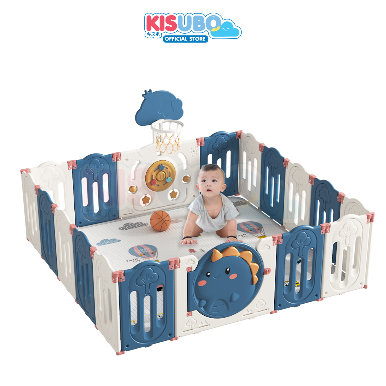 KISUBO Baby Play Fence Pagar Bayi Baby Fence Pagar Anak
