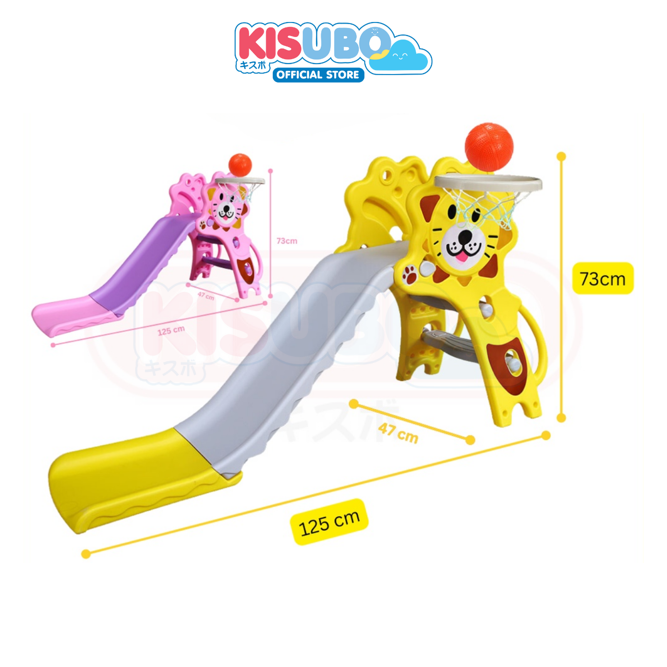 KISUBO Perosotan Singa / Perosotan Anak Murah / Perosotan Kisubo / Mainan Prosotan (Kado Bayi)