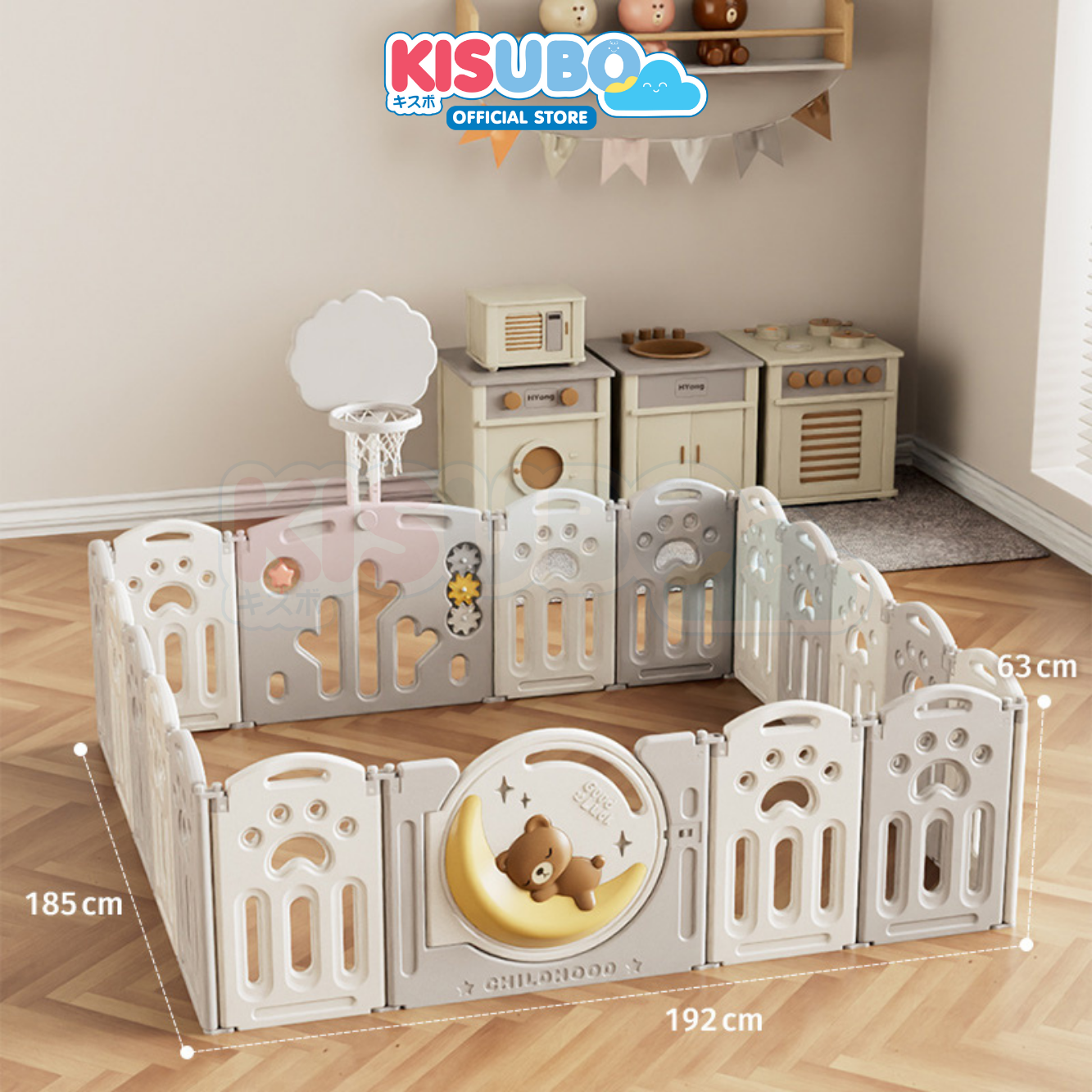 KISUBO Baby Play Fence Pagar Bayi Anak
