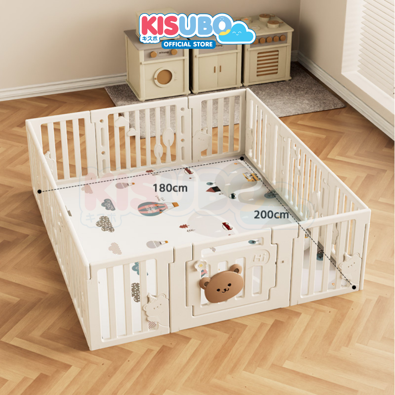 KISUBO Baby Play Fence Pagar Bayi Anak