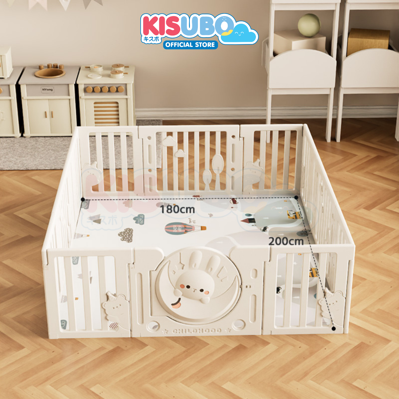KISUBO Baby Play Fence Pagar Bayi Anak