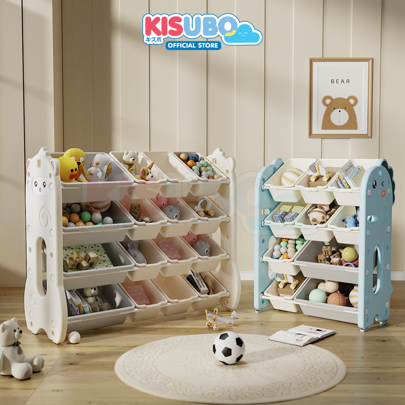 KISUBO Rak Serbaguna Rack Shelf Organizer Colorful