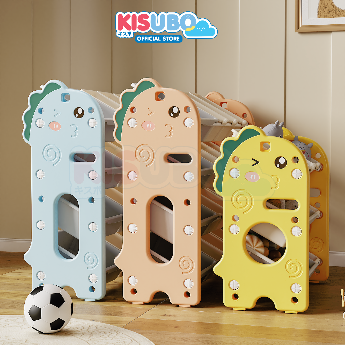 KISUBO Rak Serbaguna Rack Shelf Organizer Colorful