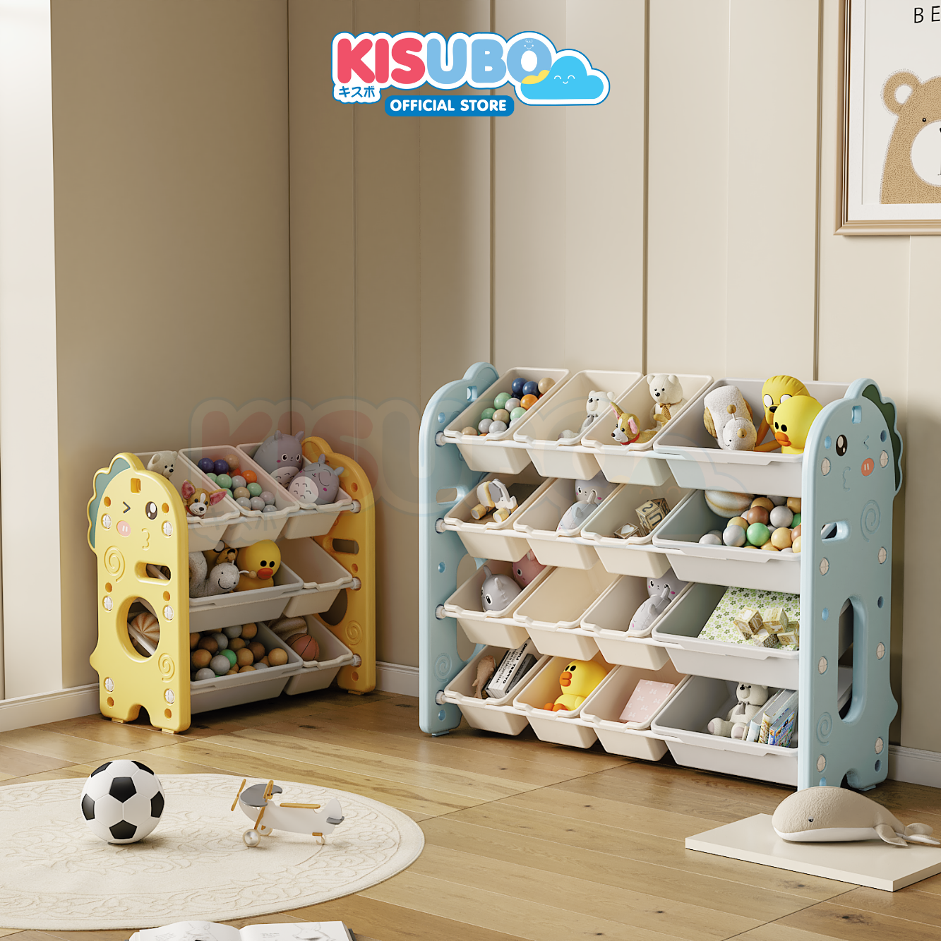 KISUBO Rak Serbaguna Rack Shelf Organizer Colorful