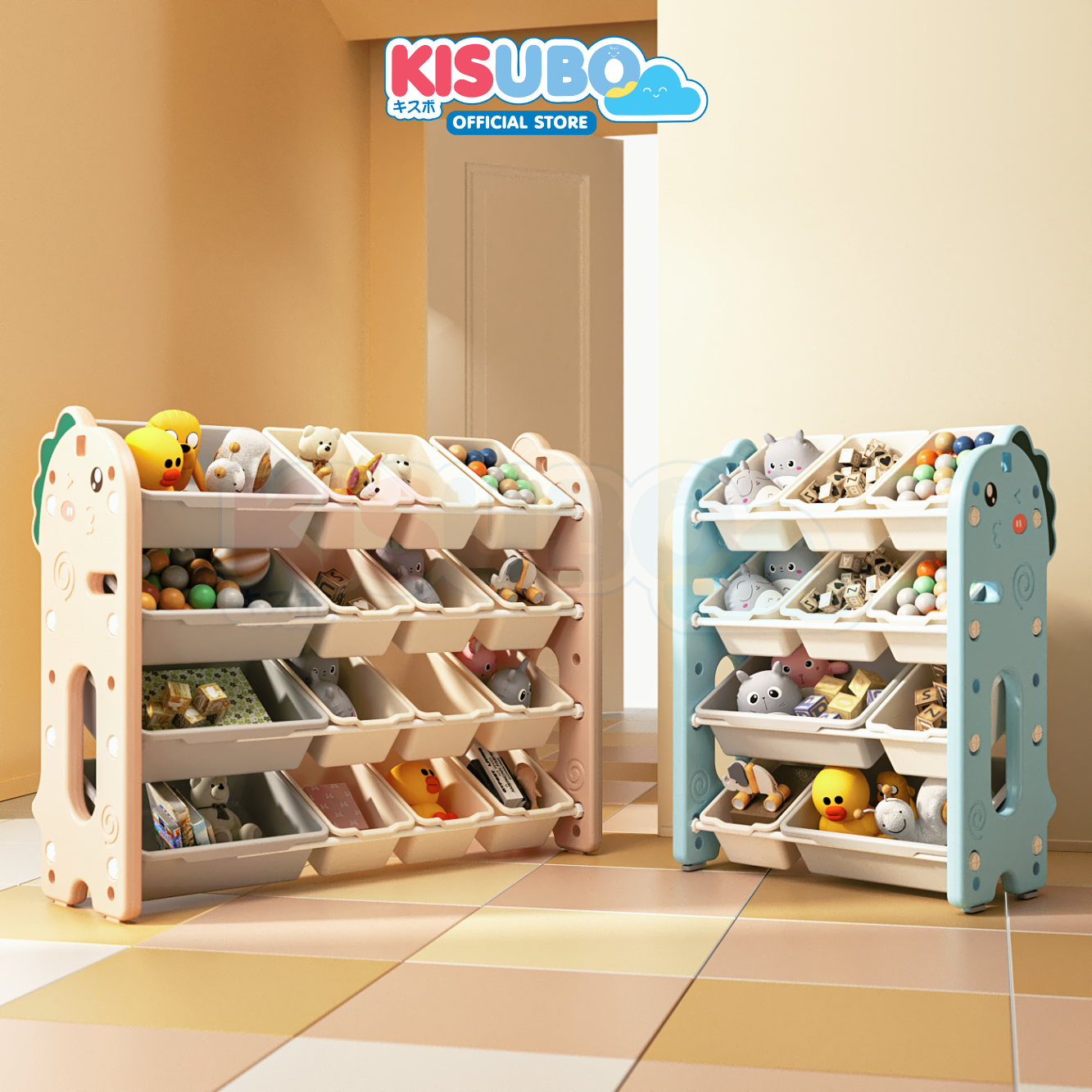 KISUBO Rak Serbaguna Rack Shelf Organizer Colorful