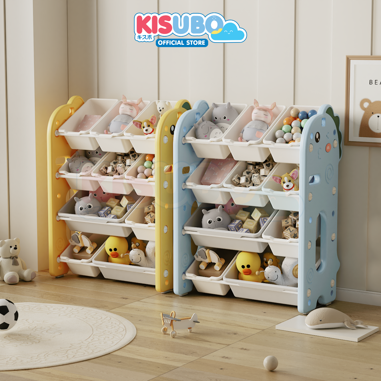 KISUBO Rak Serbaguna Rack Shelf Organizer Colorful