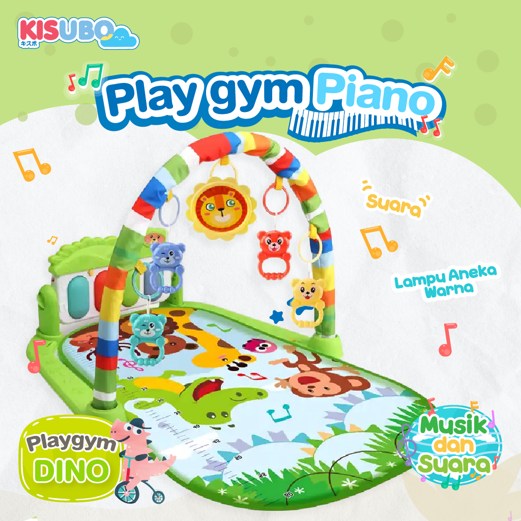 KISUBO Playgym All in One Piano Playmats
