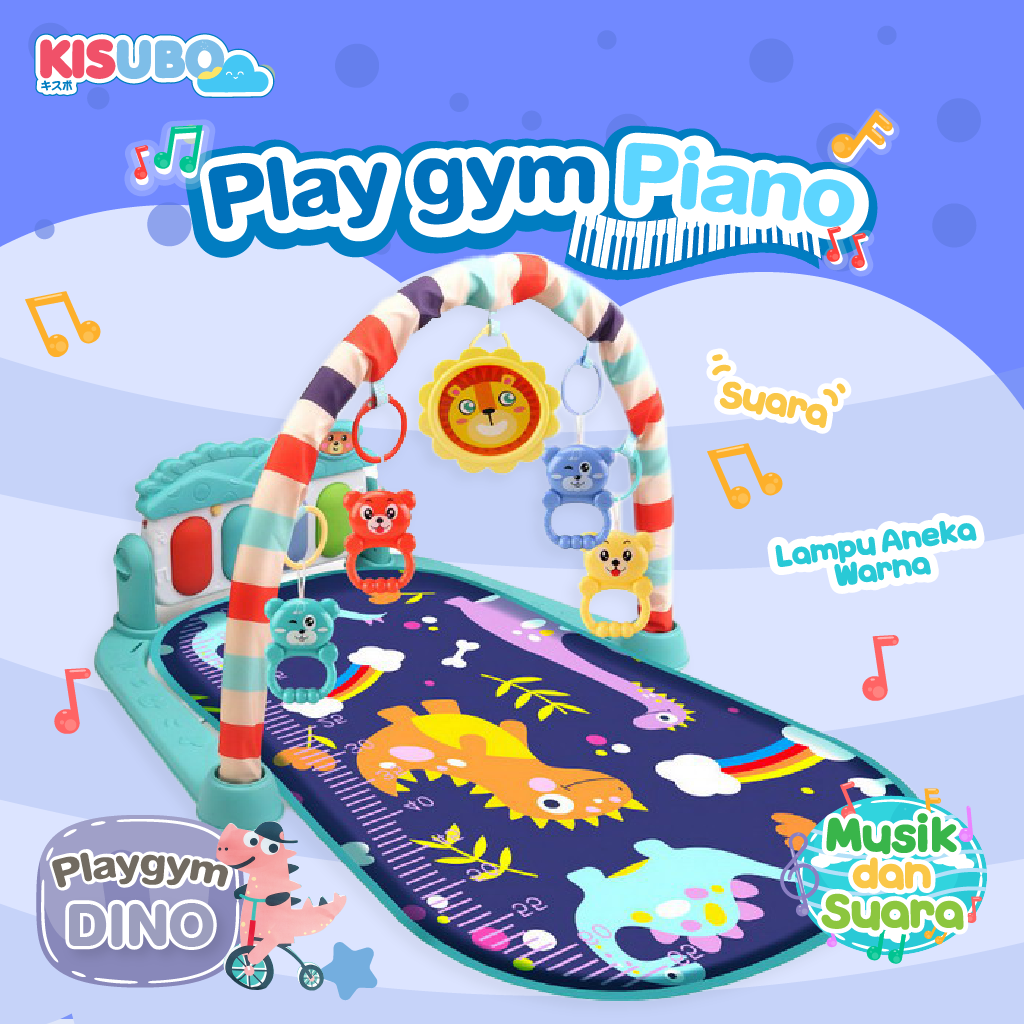 KISUBO Playgym All in One Piano Playmats