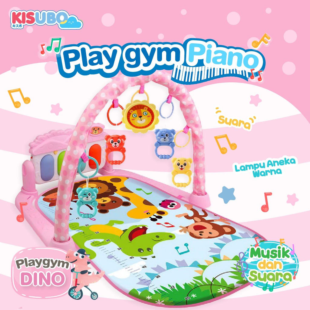 KISUBO Playgym All in One Piano Playmats