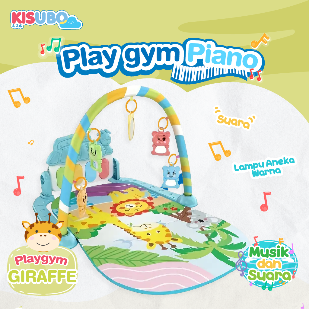 KISUBO Playgym All in One Piano Playmats