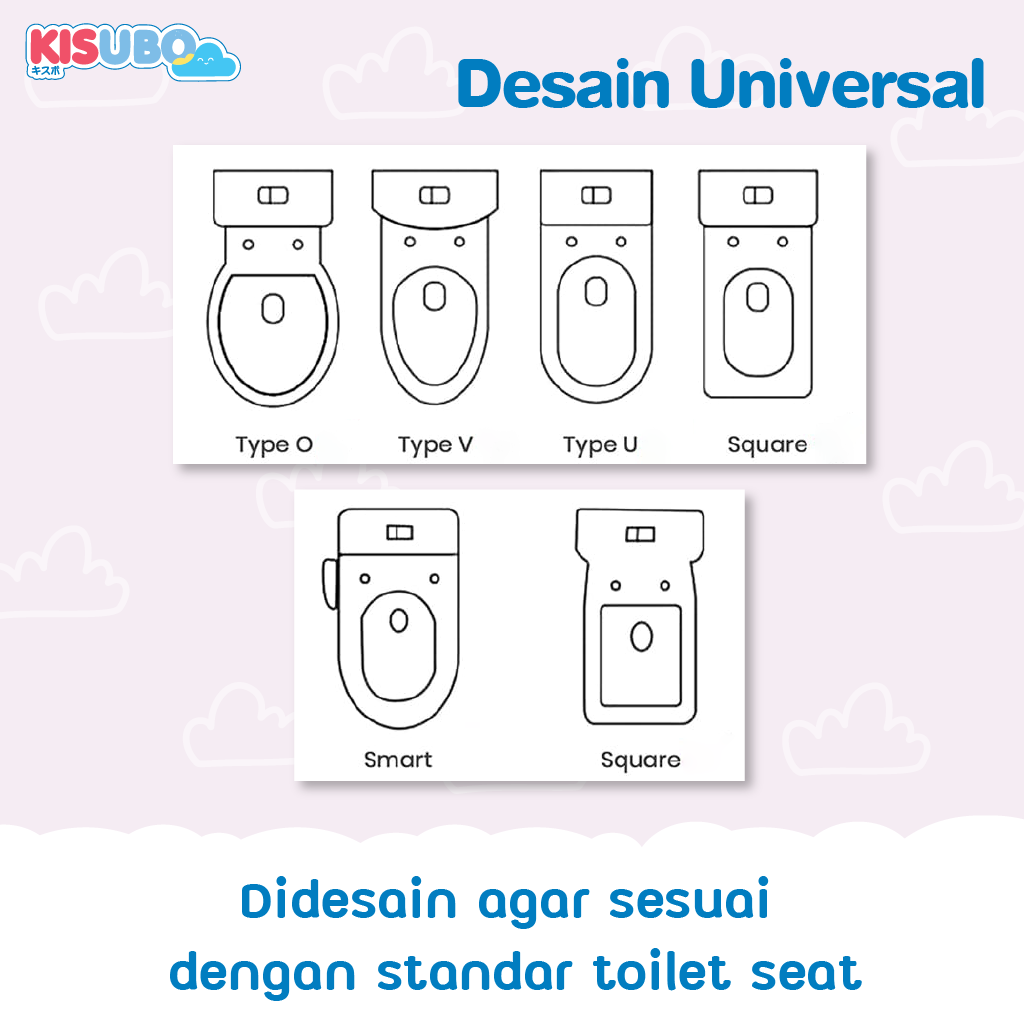KISUBO Baby Potty Ladder Chair Seat Toilet Training Pispot Anak Bayi Ladder Baby Safe