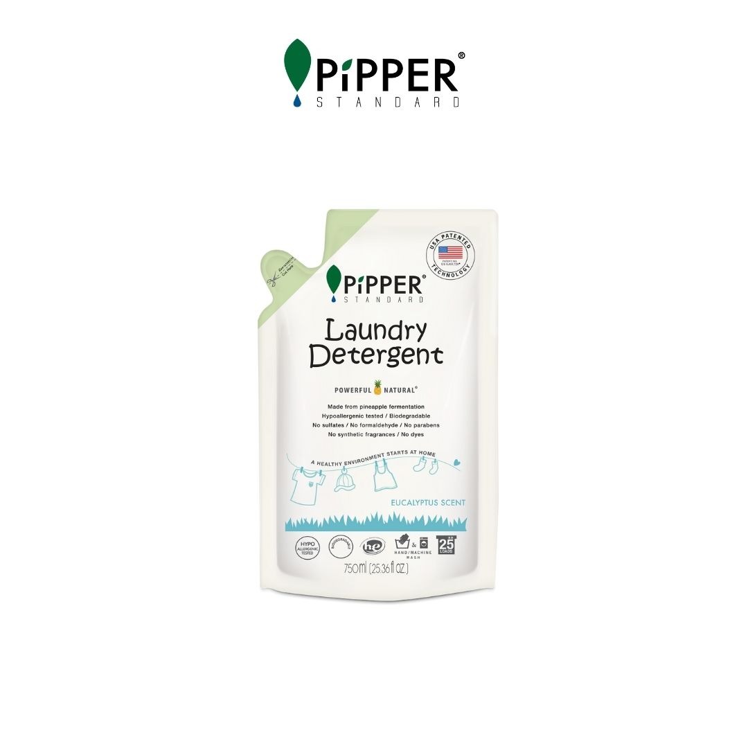 PiPPER Laundry Detergent (Refill) - Lemongrass / Eucalyptus 750ml