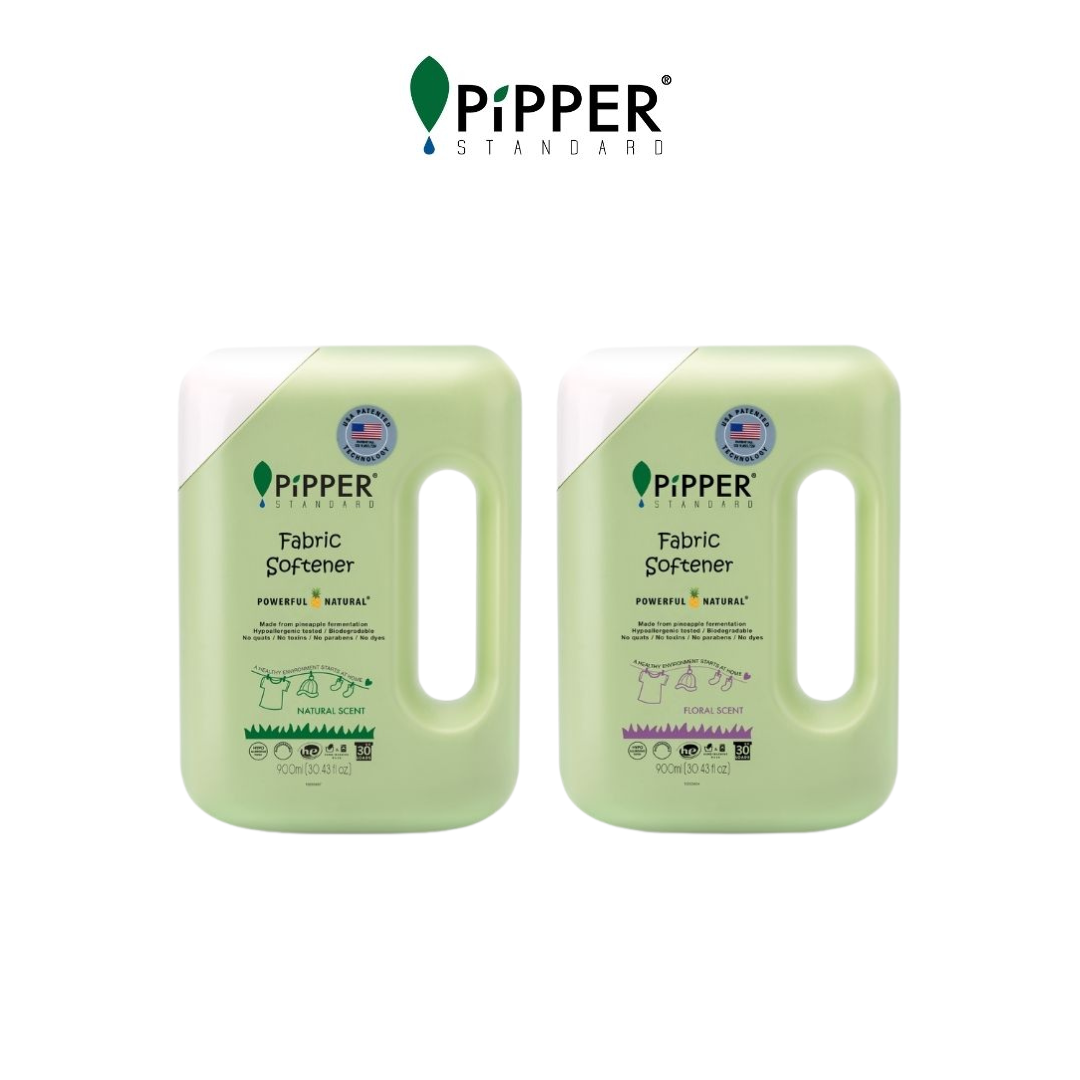 PiPPER Fabric Softener (Pelembut Pakaian) - Natural / Floral Scent 900ml
