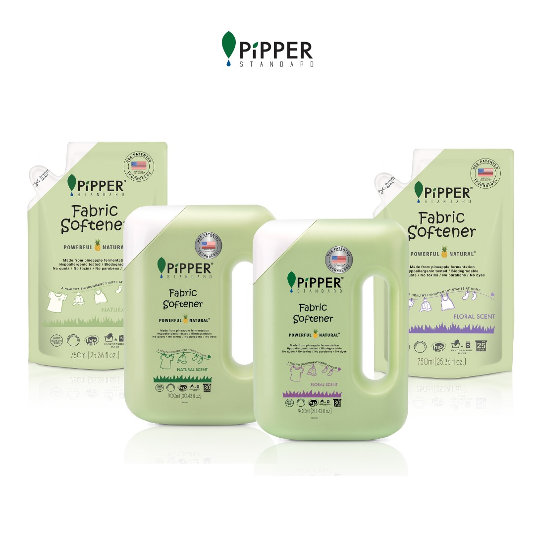 PiPPER Fabric Softener (Pelembut Pakaian) Natural and Floral Scent