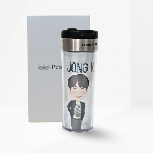 Image of Pea's on Starbucks Tumbler