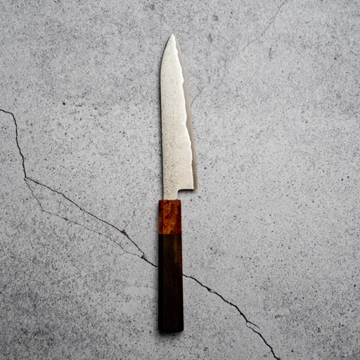 Image of Damascus Petty 140mm, Rosewood Amboyna Handle #4