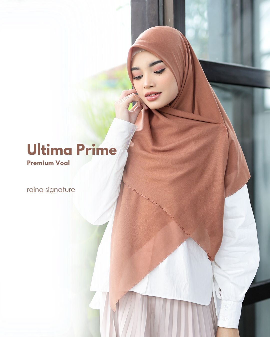 180K GET 3 PCS Ultima Prime Segiempat Voal Premium