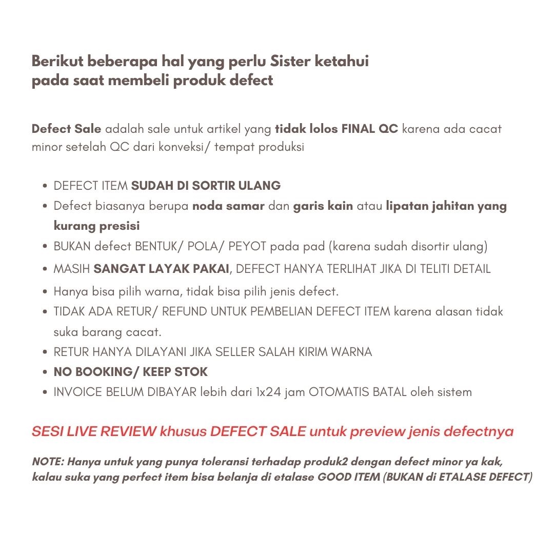 IMPERFECT SALE ZAHRA BERGO INSTANT SPORT TALI TENCEL
