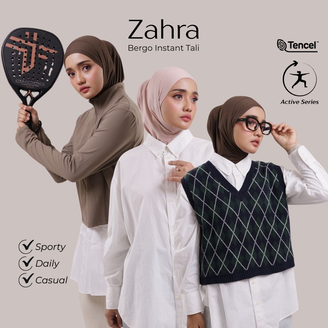 ZAHRA - Bergo Instant Sport