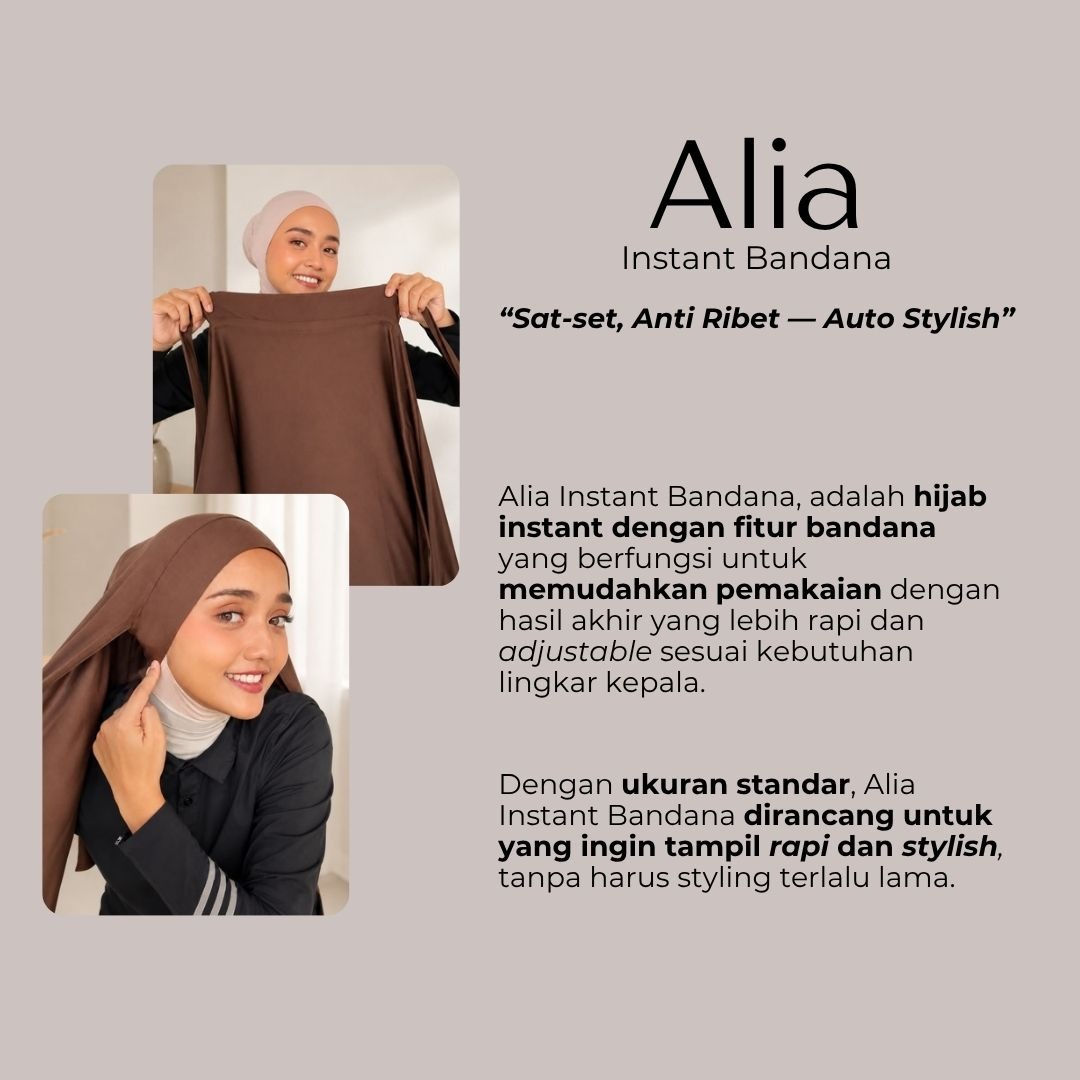 ALIA - Instant Bandana