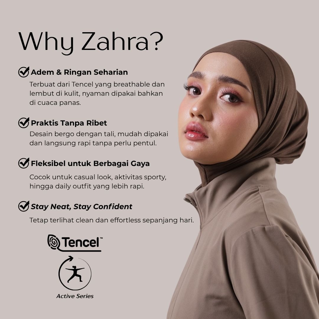 ZAHRA - Bergo Instant Sport