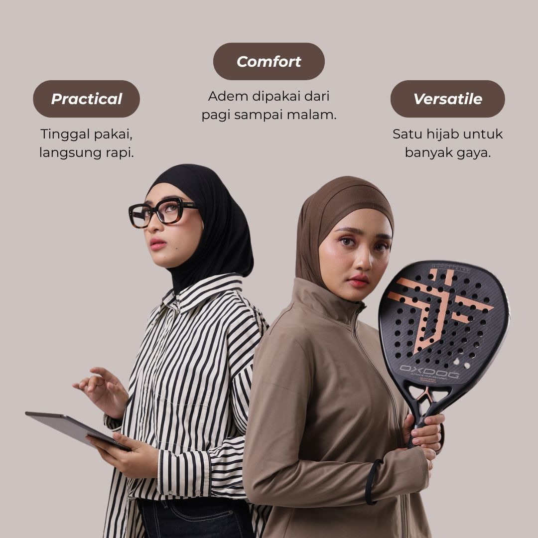 ZAHRA - Bergo Instant Sport